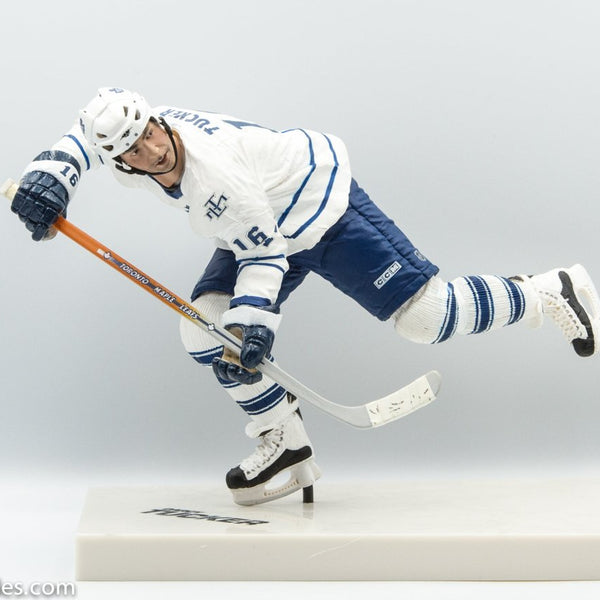 2007 McFarlane NHL Series 15 Toronto Maple Leafs Darcy Tucker White Jersey - Loose