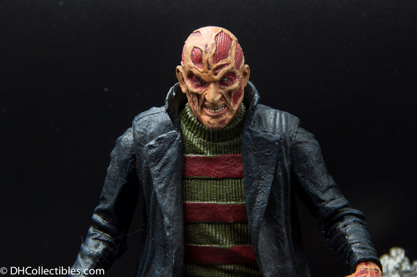 2015 NECA Cult Classics New Nightmare Freddy Krueger w/ Movie Script - Loose