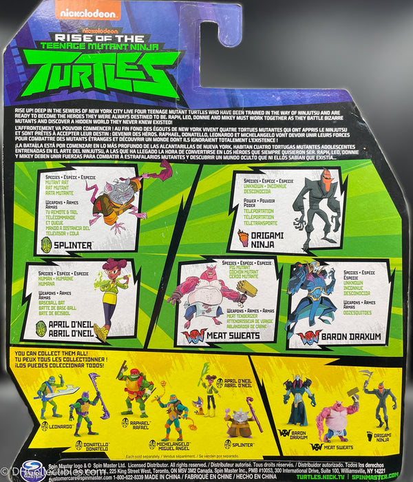 2018 Rise of the Teenage Mutant Ninja Turtles - Meat Sweats Action Figure DH Collectibles
