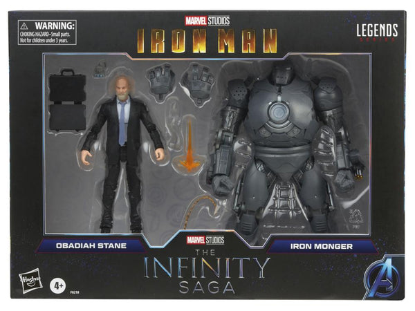 2021 Iron Man Marvel Legends The Infinity Saga Obadiah Stane & Iron Monger