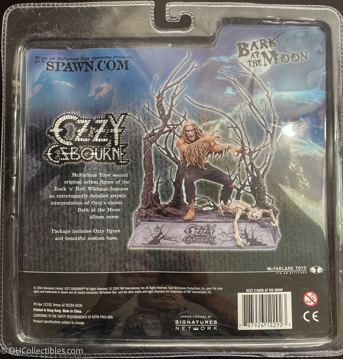 2004 McFarlane Ozzy Osbourne Bark at the Moon Figure