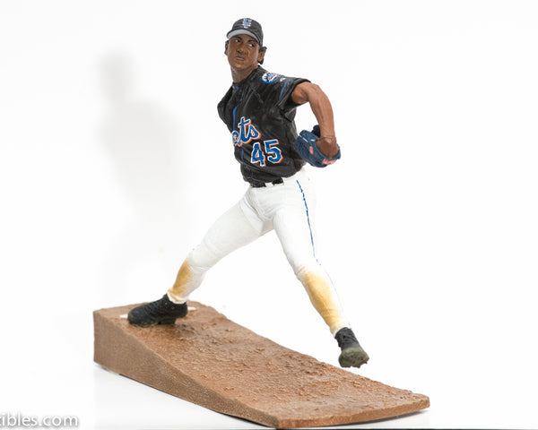 2005 McFarlane MLB Series 13 Pedro Martinez New York Mets Black Jersey - Loose