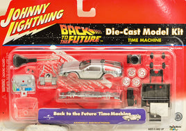 2001 Johnny Lightning Back to the Future Time Machine Die Cast Model Kit 1:64