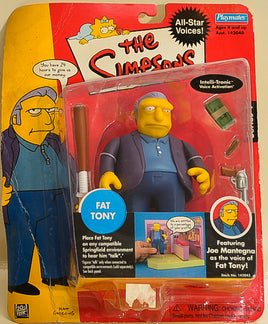 Playmates - The Simpsons - Interactive Fat Tony - Action Figure