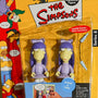 2002 Playmates The Simpsons Intelli-Tronic Sherri & Terri Action Figures