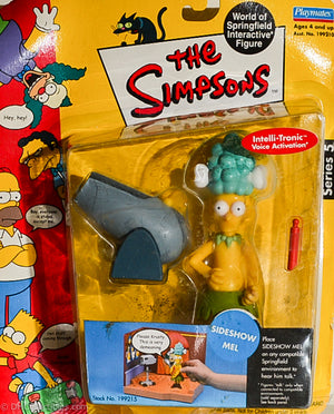 2001 Playmates The Simpsons Intelli-Tronic Sideshow Mel Action Figure