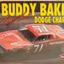 2002 Polar Lights Buddy Baker 71 Dodge Charger K&k Insurance Plastic Model Car Mountain 1:25