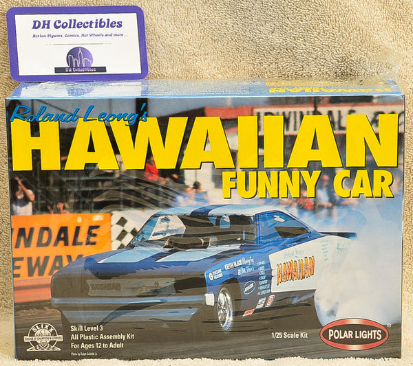 Polar Lights Roland Leong's Hawaiian Funny Car Plastic Model Kit 1:25 Scale