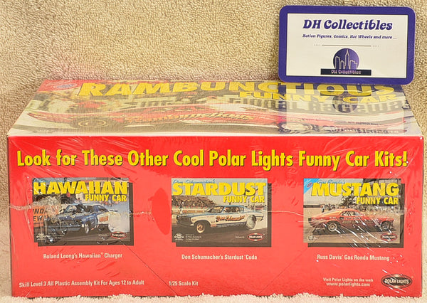 Polar Lights Gene Snows Rambunctious Funny Car Plastic Model Kit 1:25 Scale