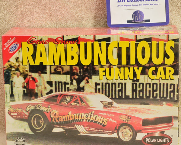 Polar Lights Gene Snows Rambunctious Funny Car Plastic Model Kit 1:25 Scale