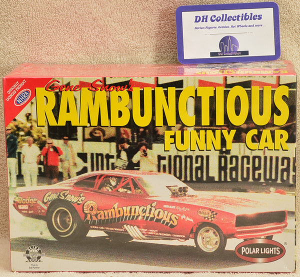 Polar Lights Gene Snows Rambunctious Funny Car Plastic Model Kit 1:25 Scale