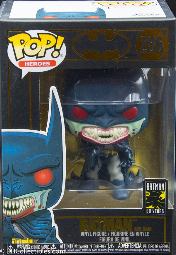 2019 Funko Pop! DC Batman Red Rain 80 Years Anniversary #286