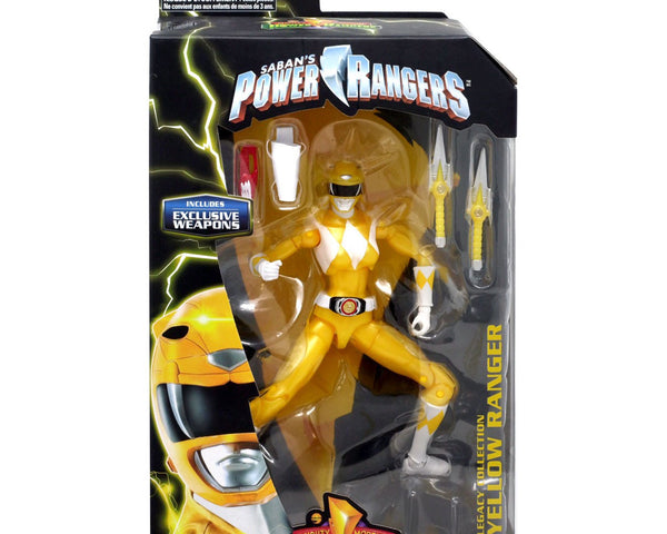 2018 Hasbro Legacy Collection Limited Edition Power Rangers Yellow Ranger Action Figure