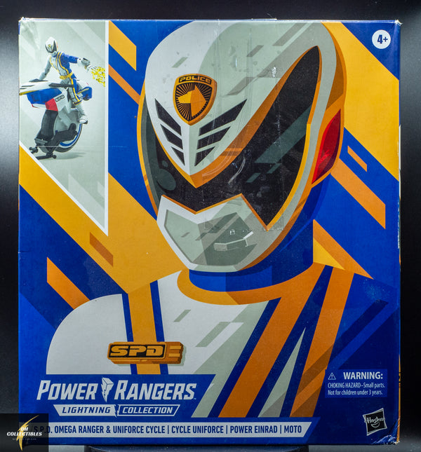 2020 Hasbro Power Rangers SPD Omega & Uniforce Cycle Action Figure