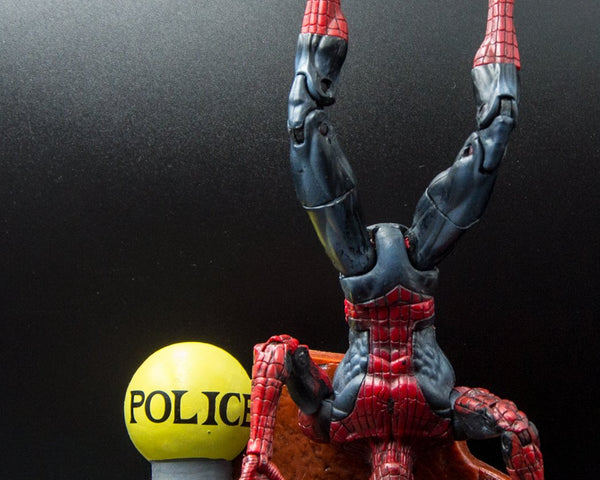 2002 Toy Biz Marvel Light Up Spider Sense Spider-Man - Action Figure RARE Loose