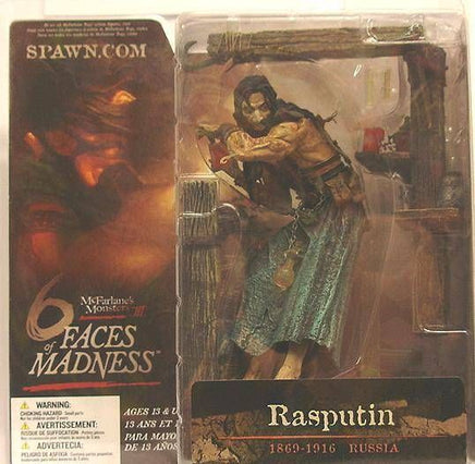 2004 McFarlane Toys 6 Faces of Madness Series 3 Rasputin - Action Figure