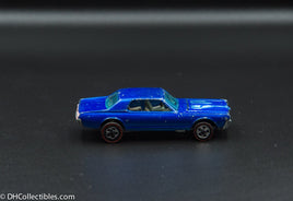 1968 Hot Wheels Redline Custom Cougar Blue with Dark Interior