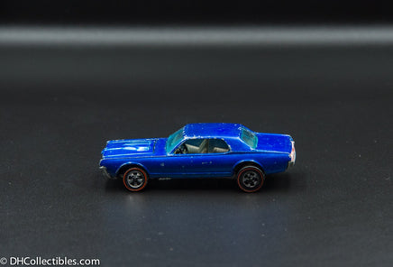 1968 Hot Wheels Redline Custom Cougar Blue with Dark Interior