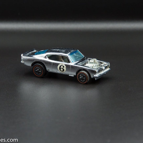 1970 Hot Wheels Redline King Kuda Chrome Club Car
