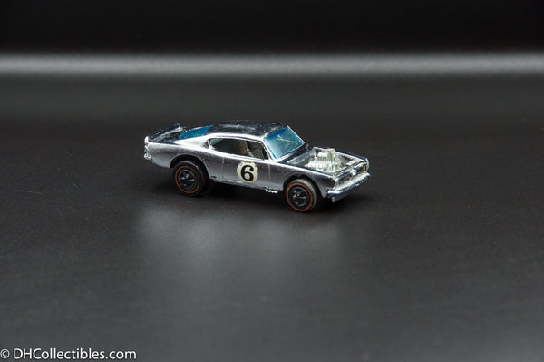 1970 Hot Wheels Redline King Kuda Chrome Club Car