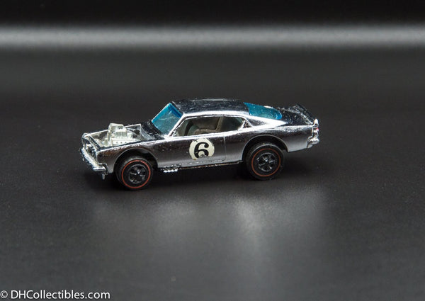 1970 Hot Wheels Redline King Kuda Chrome Club Car