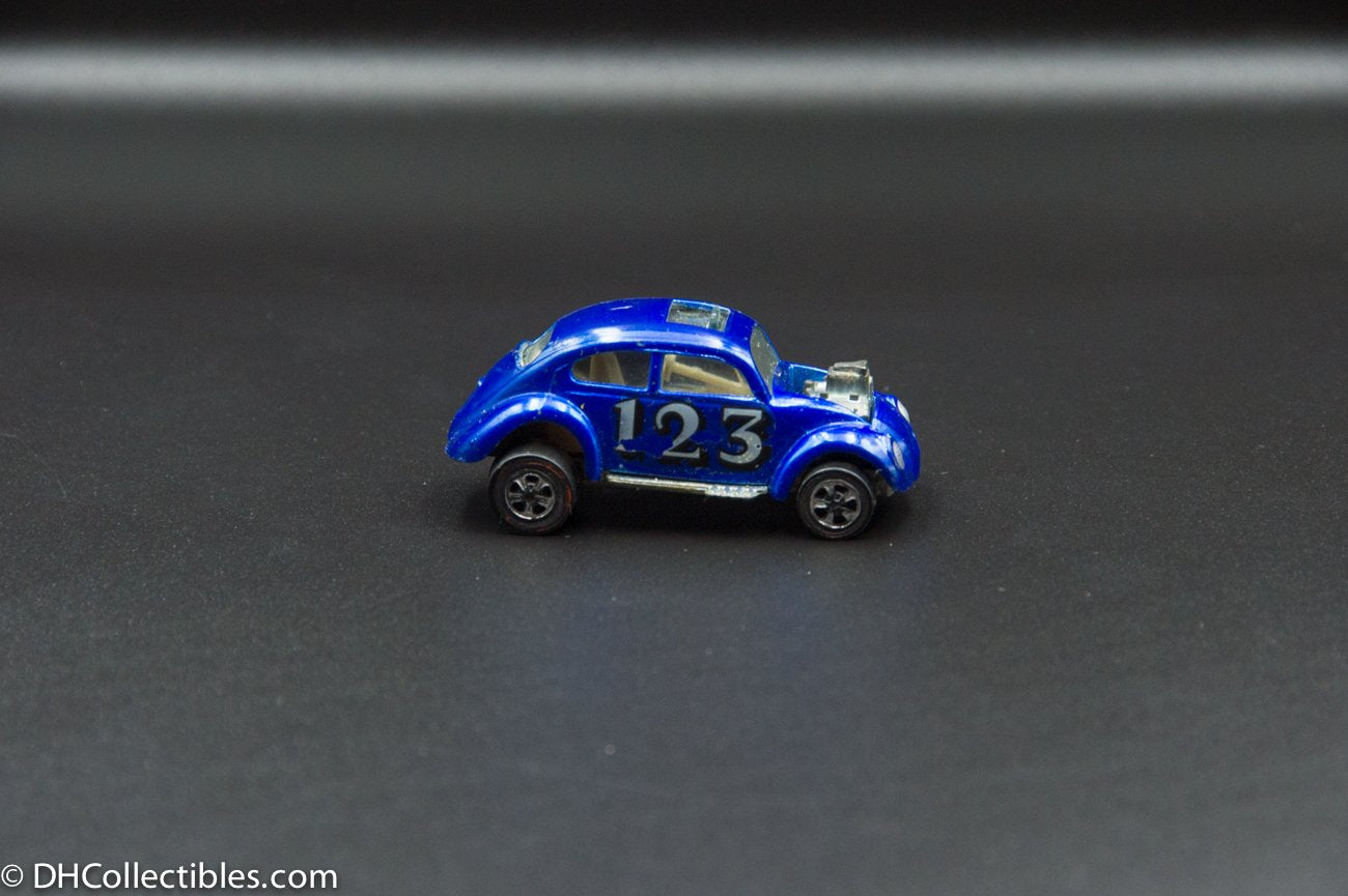 1968 Hot Wheels Redline Custom Volkswagen VW Bug Beetle Blue – DH