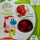 2017 Nickelodeon Ren & Stimpy Bobble Butt Stimpy Figure