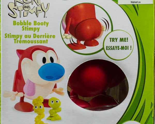 2017 Nickelodeon Ren & Stimpy Bobble Butt Stimpy Figure