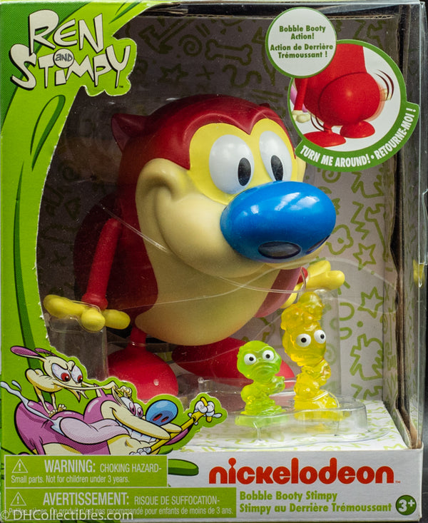 2017 Nickelodeon Ren & Stimpy Bobble Butt Stimpy Figure