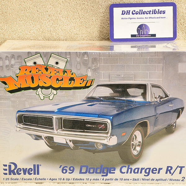 Revell  '69 Dodge Charger R/T Plastic Model Kit 1:25 Scale