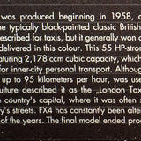 2011 Revell Austin FX4 London Taxi  #07093 1:24 Scale  - Model Kit