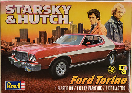 2015 Starsky & Hutch 1976 Ford Gran Torino Plastic Model 1:25 Scale