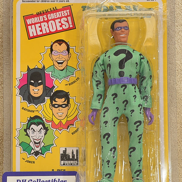 Figures Toy Co Series 1 The Riddler Action Figure 8" Mego Retro