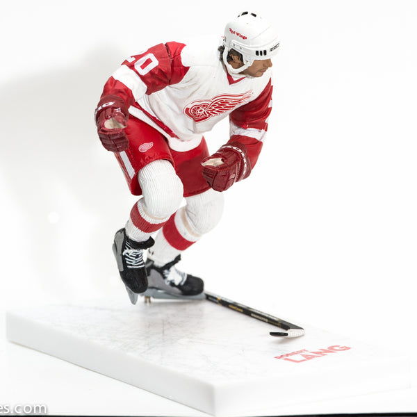 2005 McFarlane NHL Series 10 Robert Lang Detroit Red Wings White Jersey - Loose