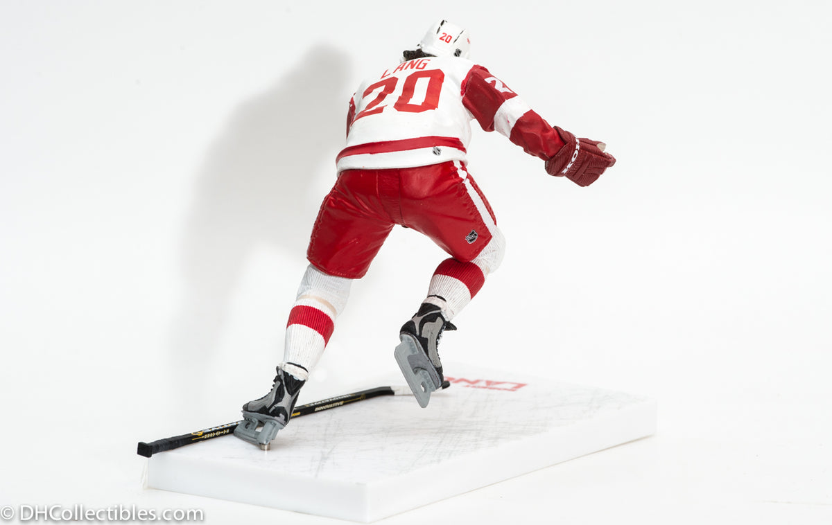 2005 McFarlane NHL Series 10 Robert Lang Detroit Red Wings White Jersey - Loose