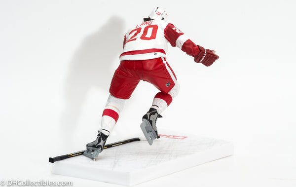 2005 McFarlane NHL Series 10 Robert Lang Detroit Red Wings White Jersey - Loose