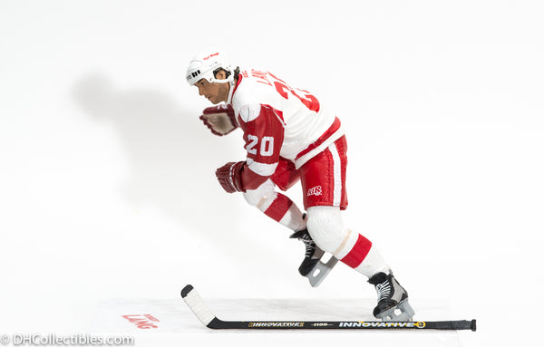 2005 McFarlane NHL Series 10 Robert Lang Detroit Red Wings White Jersey - Loose