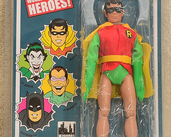 Figures Toy Co  World's Greatest Heroes  - Robin - Series 1 Action Figure 8" Mego Retro