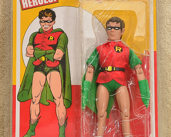 Figures Toy Co. - World's Greatest Heroes Series - Robin The Boy Wonder Action Figure 8" Mego Retro