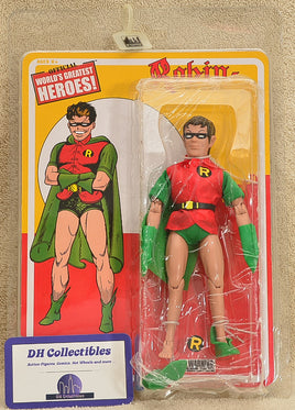 Figures Toy Co. - World's Greatest Heroes Series - Robin The Boy Wonder Action Figure 8" Mego Retro