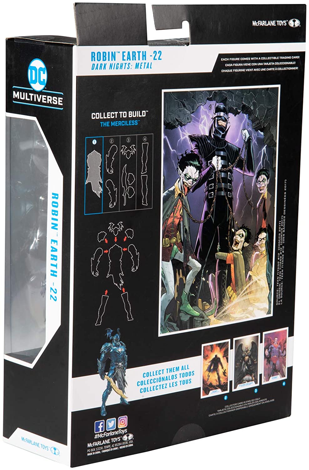 2020 McFarlane Robin Earth -22 Metal Action Figure (Scream Variant)