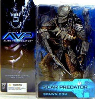 2004 McFarlane Alien Vs Predator Scar Predator - Action Figure