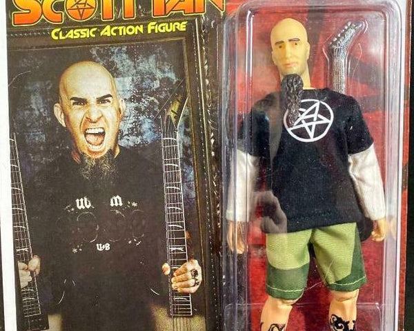 2010 Emce Toys Bif Bang Pow Scott Ian 8"  Action Figure