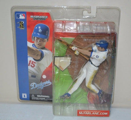 2002 McFarlane Toys MLB Sports Picks Series 1 Action Figure Shawn Green Los Angeles Dodgers White Jersey - Action Figure