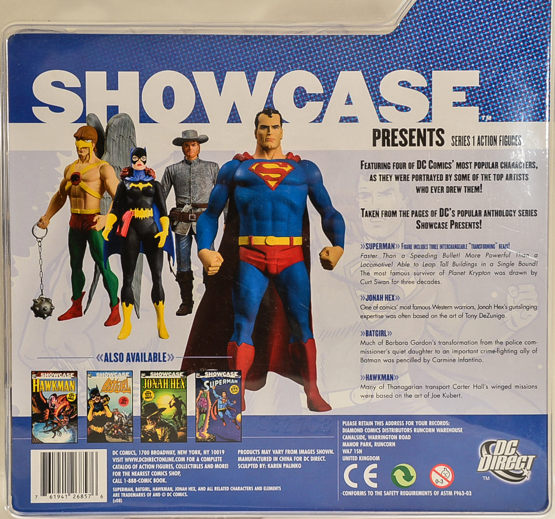 2008 Showcase Presents Series 1 Superman Action Figure