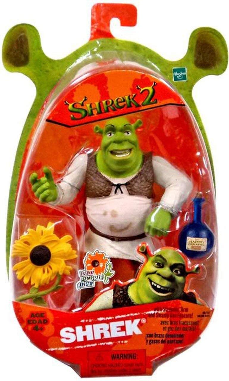 2004 Shrek 2 Punchin Shrek - Action Figure