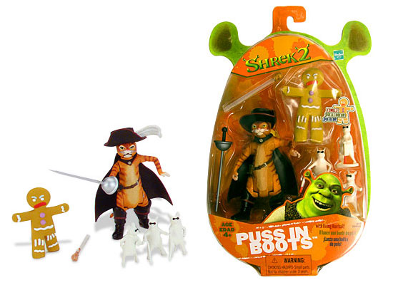 2004 Shrek 2 Puss in Boots - Action Figure