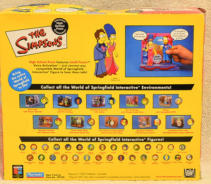 Playmates - The Simpsons - Interactive High School Prom - Action Figures