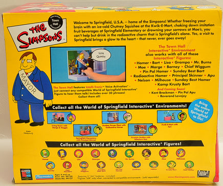 Playmates - The Simpsons - Interactive Town Hall with Mayor Quimby - Action Figure