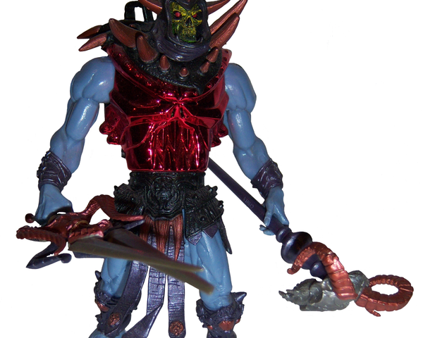 2001 Masters of the Universe Battle Sound Skeletor with The Problem with Power Video -  Action Figure